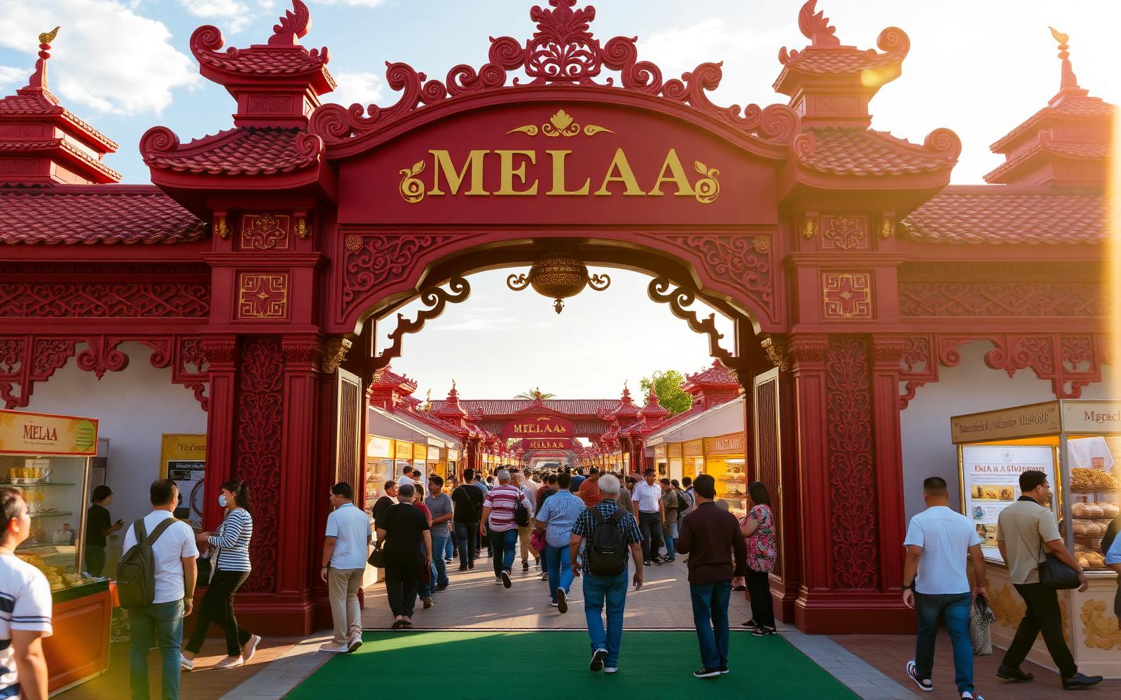 Pavilion Melaka entrance — MAHA 2024
