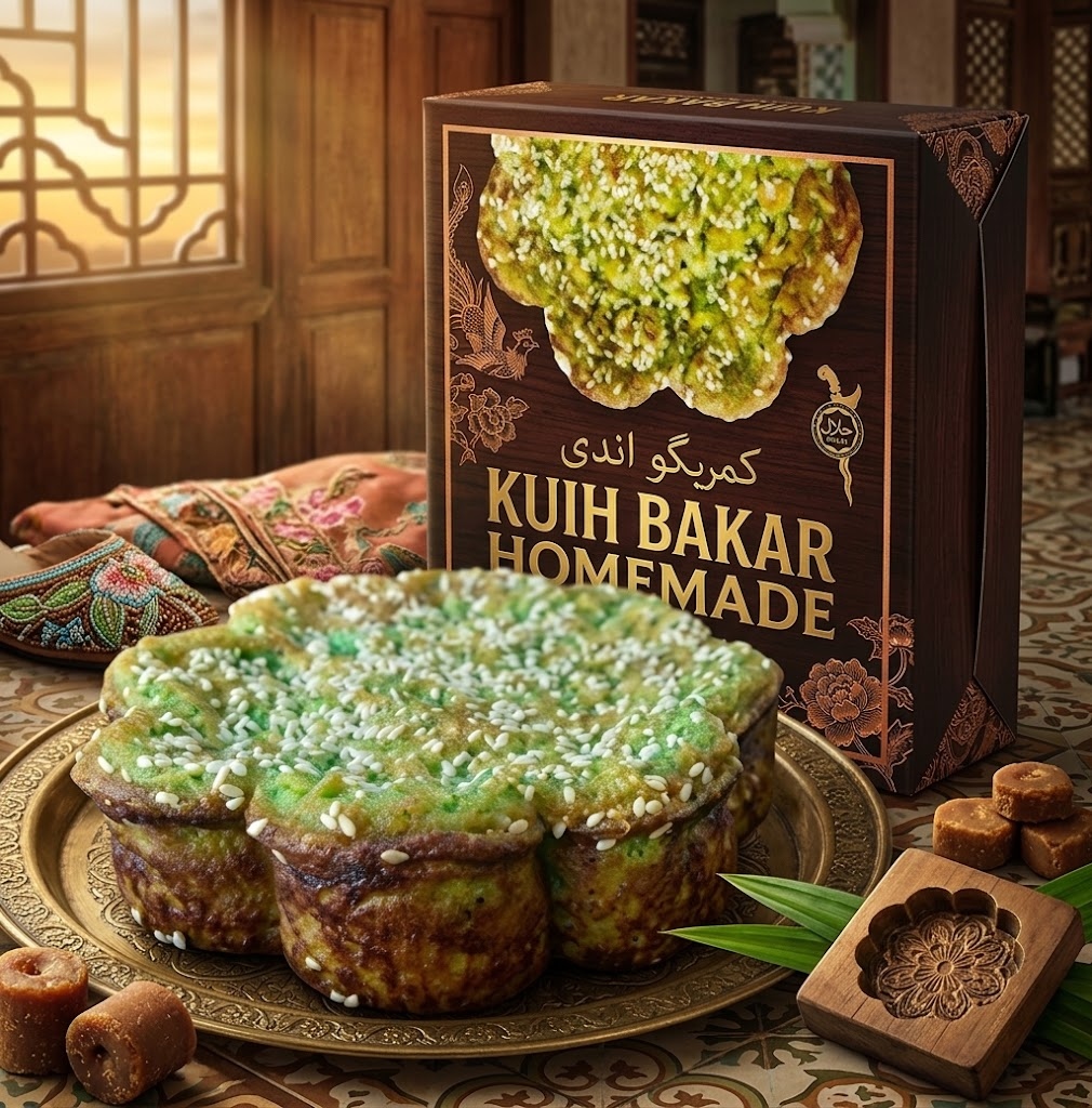Kuih Bakar Melaka Homemade